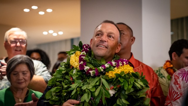 Josh Green Primary 2022 Campaign Party Lei