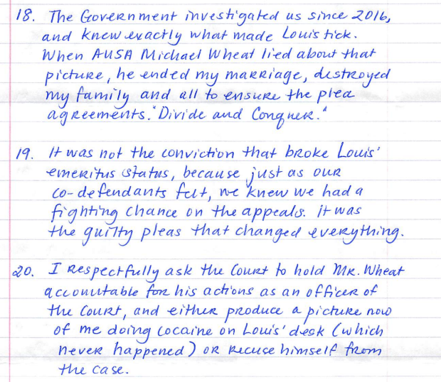 In Katherine Kealoha's telling, it wasn't her criminal activity or extramarital affair that destroyed her marriage. It was federal prosecutor Michael Wheat.