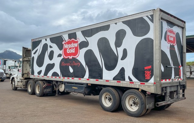 Meadow Gold, Lani Moo, Tractor Trailer, Distribution