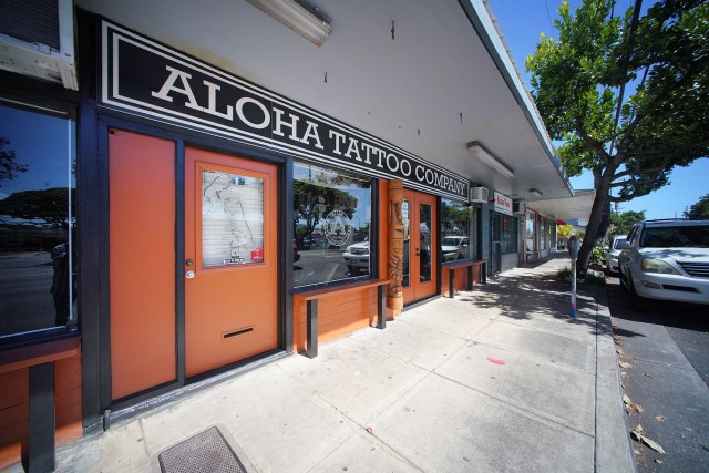 Aloha Tattoo Company located at 318 Kuulei Road.