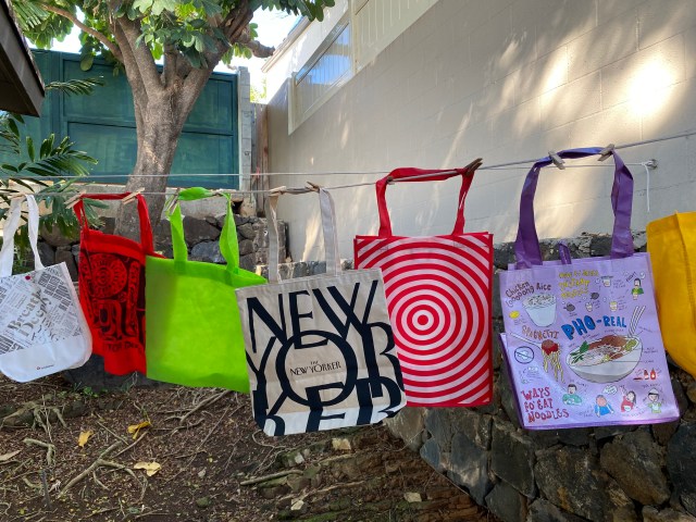 Reusable bags Denby Fawcett tote bags