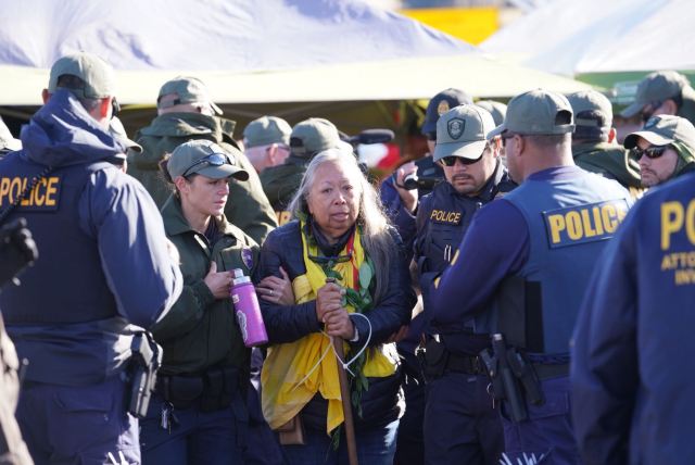 Noe Noe Wong-Wilson was one of the kupuna arrested on Mauna Kea.