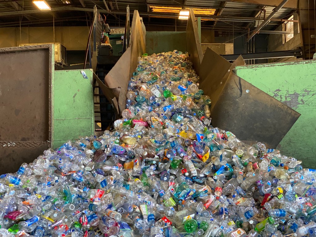 RRR Recycling Stock Plastic Bottles