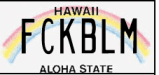 The ‘FCKBLM’ License Plate Holder Says Honolulu Is Violating His Free Speech Rights