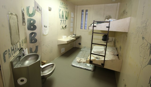 A look inside a jail cell at Hilo's Hawaii Community Correctional Center. Photo: Tim Wright