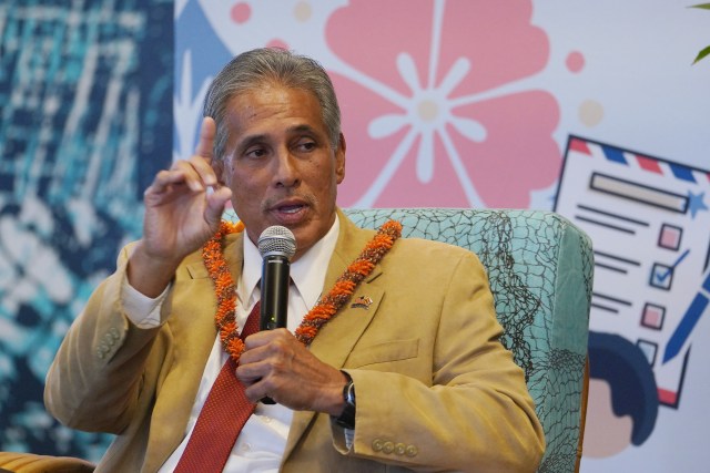 Honolulu Civil Beat's Know your candidate with gubernatorial candidates Duke Aiona.