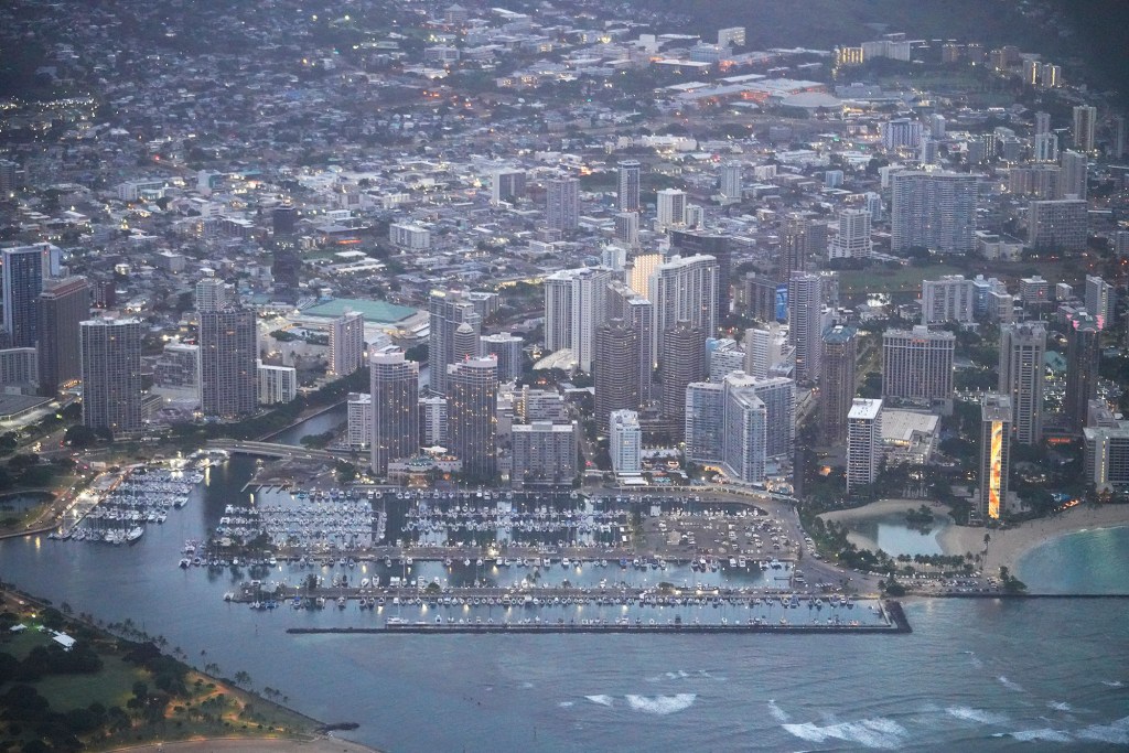 Honolulu's Ala Wai Harbor.