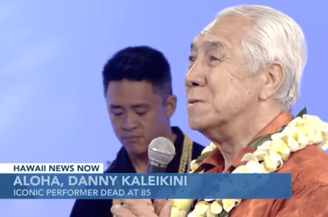 Danny Kaleikini, who died Jan. 6, is remembered for his entertainment career. But he also had a brief career in politics.