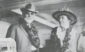 Kuhio Rep. James Mann and his wife, Emma