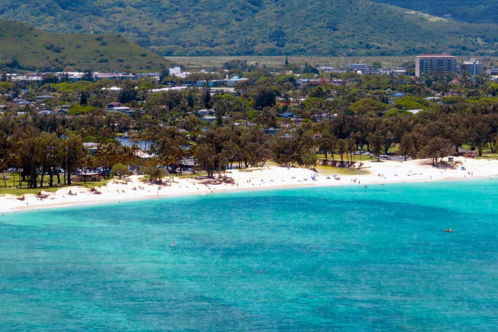 Concerns remain over high bacteria levels in Kailua Bay. (Nathan Eagle/Civil Beat/2023)