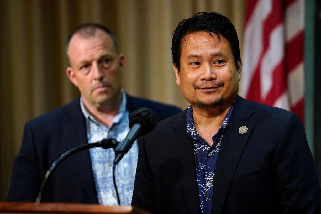 Governor Josh Green line-item veto budget Director Finance Luis Salaveria