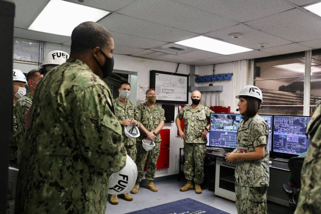 Navy. Lt. Cmdr. Shannon Bencs, NAVSUP Fleet Logistics Pearl Harbor fuels director