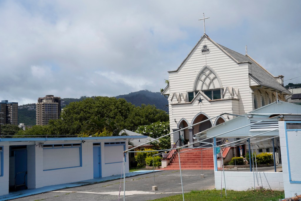 Punchbowl Holy Ghost chapel Portuguese Portugal Punchbowl Holy Ghost chapel community
