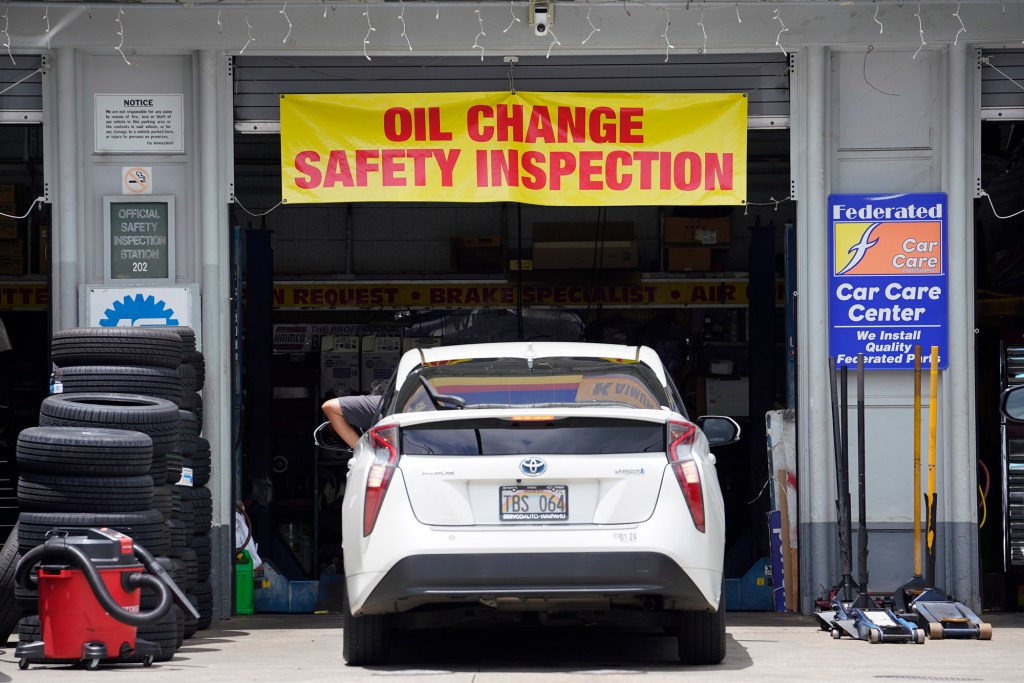 Safety vehicle check inspection falsify falsifying station
