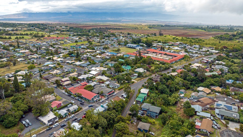 Makawao in Upcountry Maui, July 7, 2023. (Nathan Eagle/Civil Beat/2023)