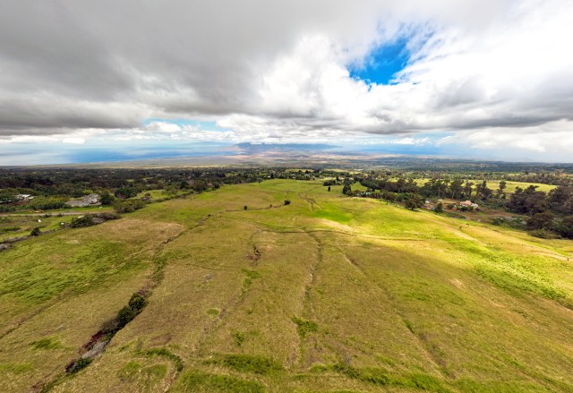 Ranchland in Upcountry Maui near Kula leased by Brendan Balthazar, July 7, 2023. (Nathan Eagle/Civil Beat/2023)