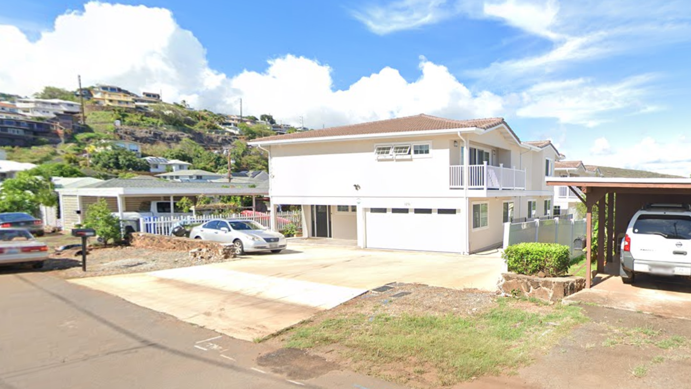 Image of property on 1251 Ekaha Avenue in 2019 (Google Streetview/2019)