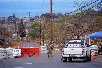 Lahaina Still Locked Down As Search For Remains Nears Its End