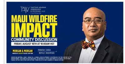 A Key Maui Lawmaker’s Likely Role In Wildfire Litigation Raises Questions