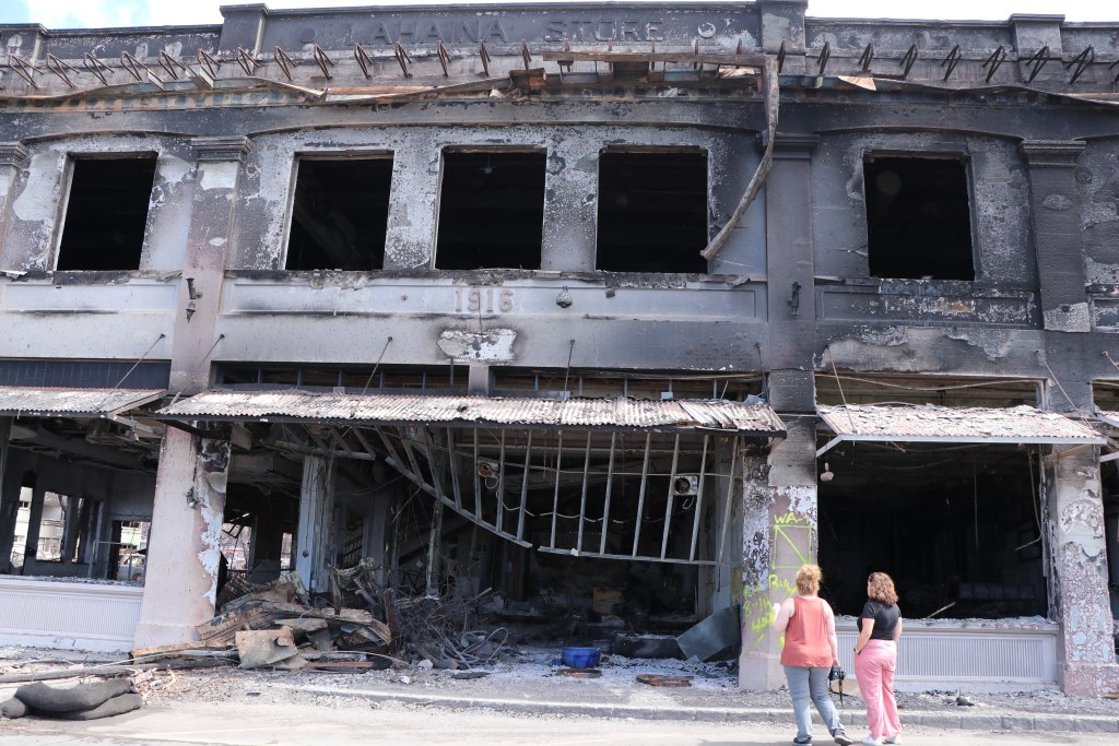 Old Lahaina Store, following Aug. 8 fire