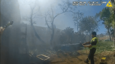 ‘Get Out Now’: Maui Police Release Body Camera Footage From August Fires