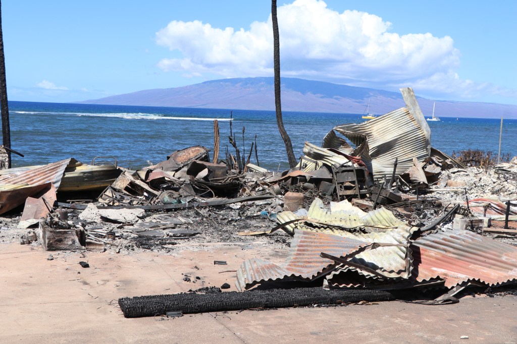 Lahaina fire - Lahaina Small Boat Harbor DOBOR Assessment, Aug. 15, 2023, photographs. (Courtesy of the DLNR)