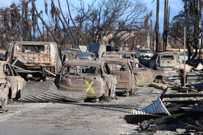 Lahaina Fire Aug. 17, 2023, photographs. (Courtesy of the DLNR)