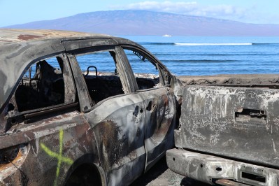 3,152 Burned Vehicles Have Been Removed From Lahaina, But More Than 350 Remain
