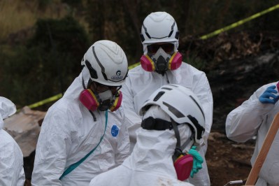 Lahaina fire - EPA Hazmat Teams, Aug. 23, 2023, photographs. (Courtesy of the DLNR)