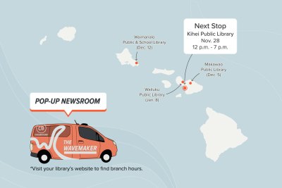 Join Civil Beat In Kihei For Our Next Pop-Up Newsroom