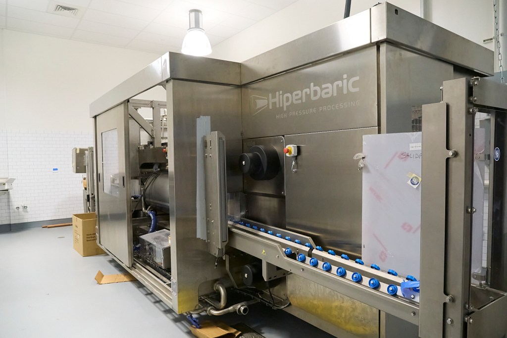 The only Hyperbaric chamber for food production in the state