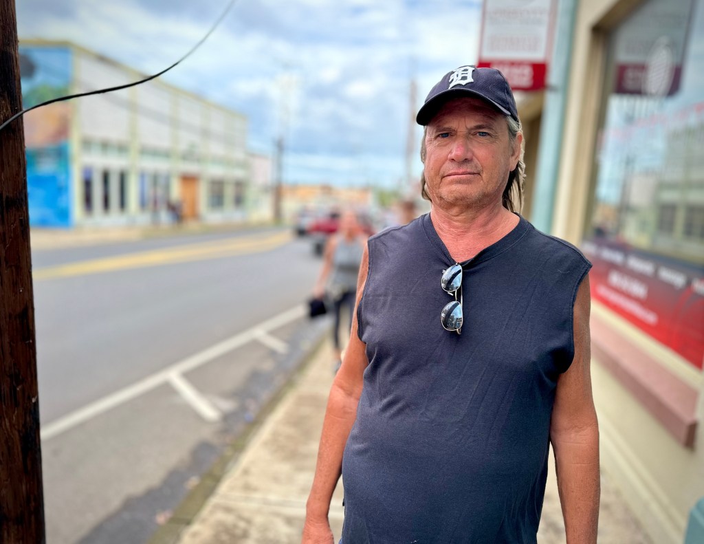 Bryan Lowry received an eviction notice from his landlord on Jan. 3 that gave him until Feb. 18 to vacate his rental property in Kihei. (Nathan Eagle/Civil Beat/2024)
