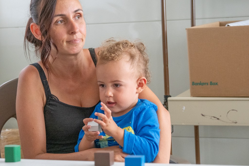 Tenants from Kahauiki Village shared their thoughts and ideas about what life is like in this Kauhale community four years after its inception. (David Croxford/Civil Beat/2024