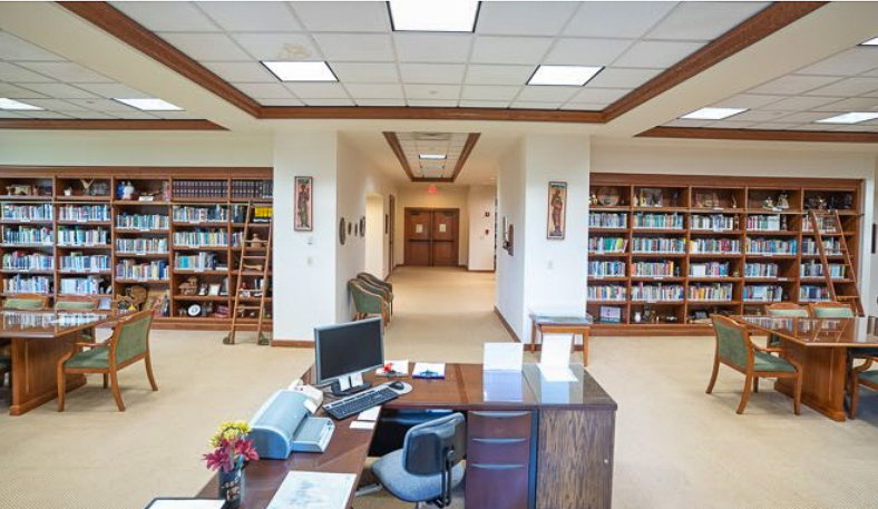The state and Maui County plan to convert the library at the Haggai International Institute's Mid-Pacific Center in Kihei into public prekindergarten classrooms. (Photo Courtesy: Hawaii Housing Finance and Development Corporation)