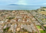 More house lots were cleared in April after the Aug. 8 wildfires. (Nathan Eagle/Civil Beat/2024)
