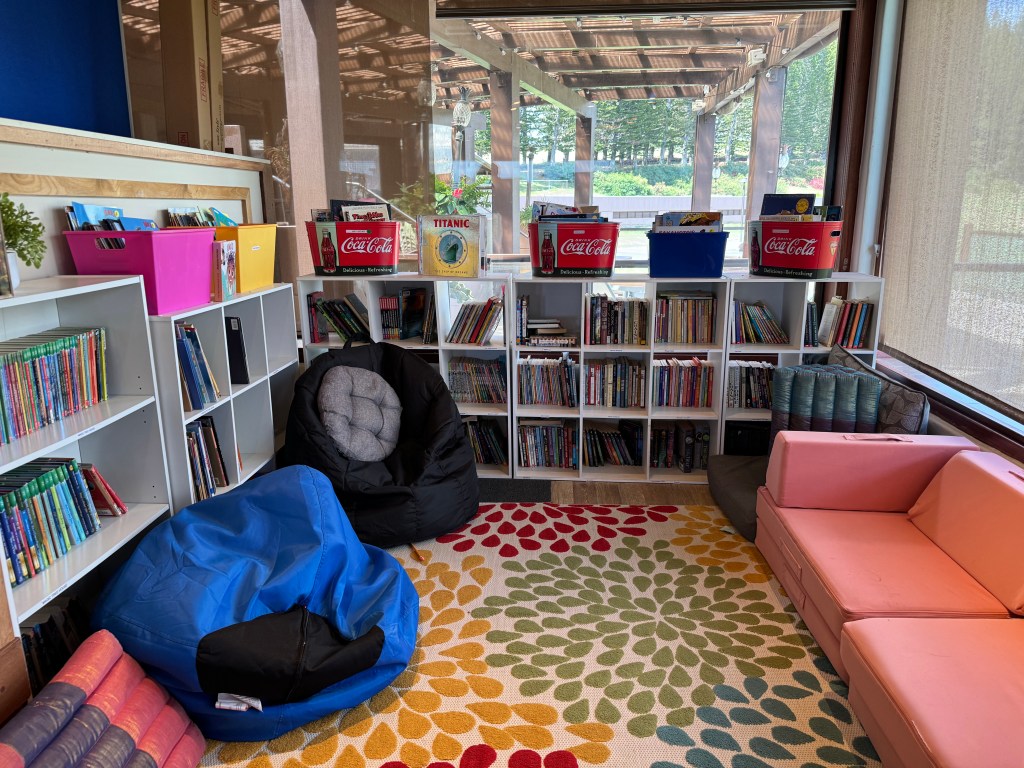 Hawaii Technology Academy opened its Lahaina campus a few weeks after the fires. The school now offers classes in the space formerly occupied by the Pineapple Grill restaurant in Kapalua.