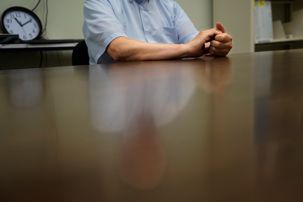 Often behind the scenes, Honolulu City and County medical examiner Dr. Masahiko Kobayashi tells Honolulu Civil Beat being the ME is a thankless job Wednesday, June 19, 2024, in Honolulu. But he feels being the ME is important to give relatives of the deceased closure. (Kevin Fujii/Civil Beat/2024)