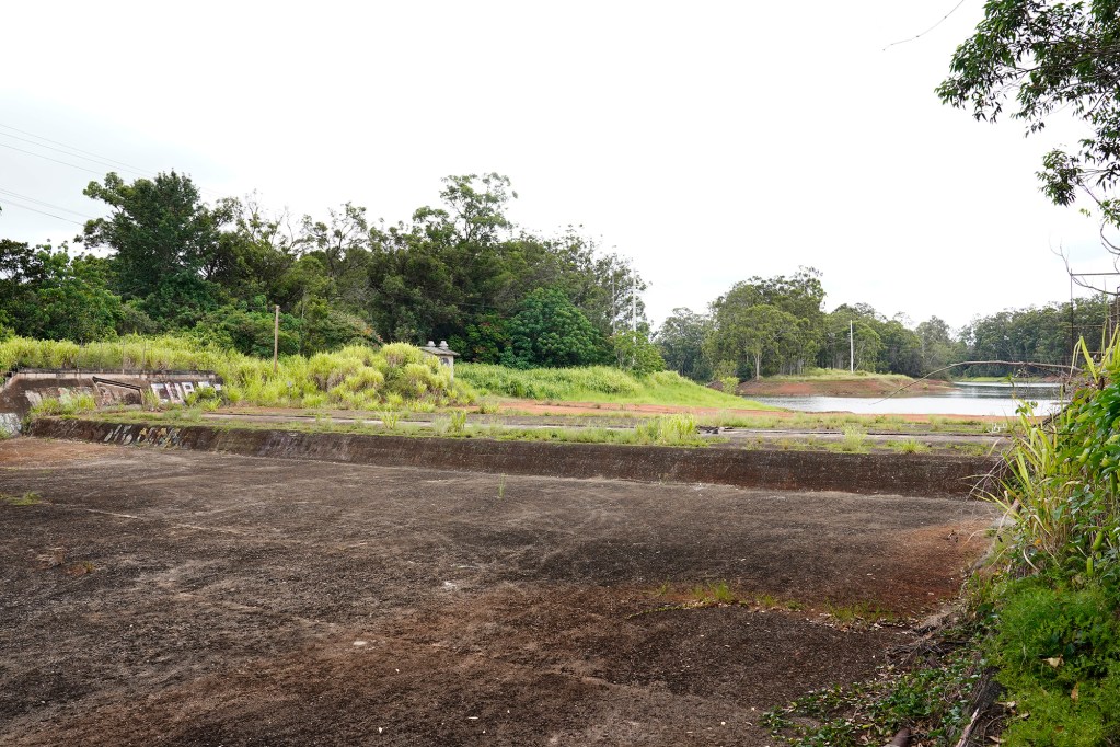 The Wahiawa Dam and Reservoir are photographed Monday, Aug. 5, 2024, in Wahiawa. (Kevin Fujii/Civil Beat/2024)