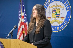 Hawaii State Deputy Attorney General Ciara W.K. Kahahane, (David Croxford/Civil Beat/2024