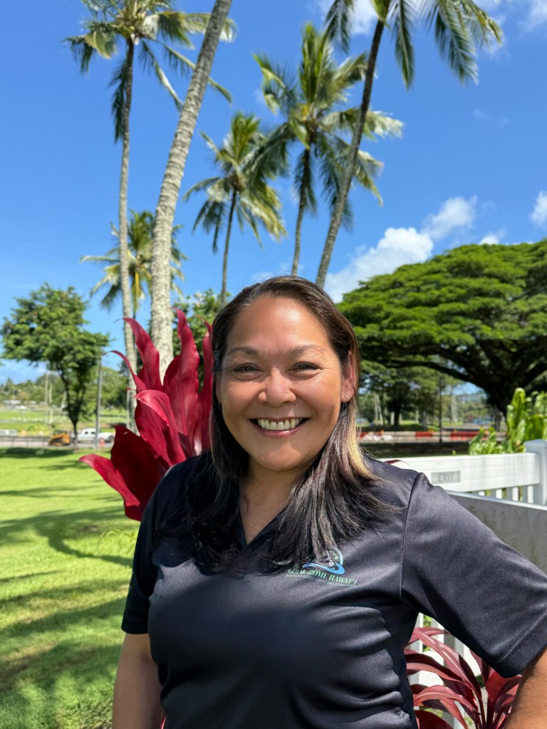 Michelle Manalo, director of finance for the non-profit Going Home Hawaii