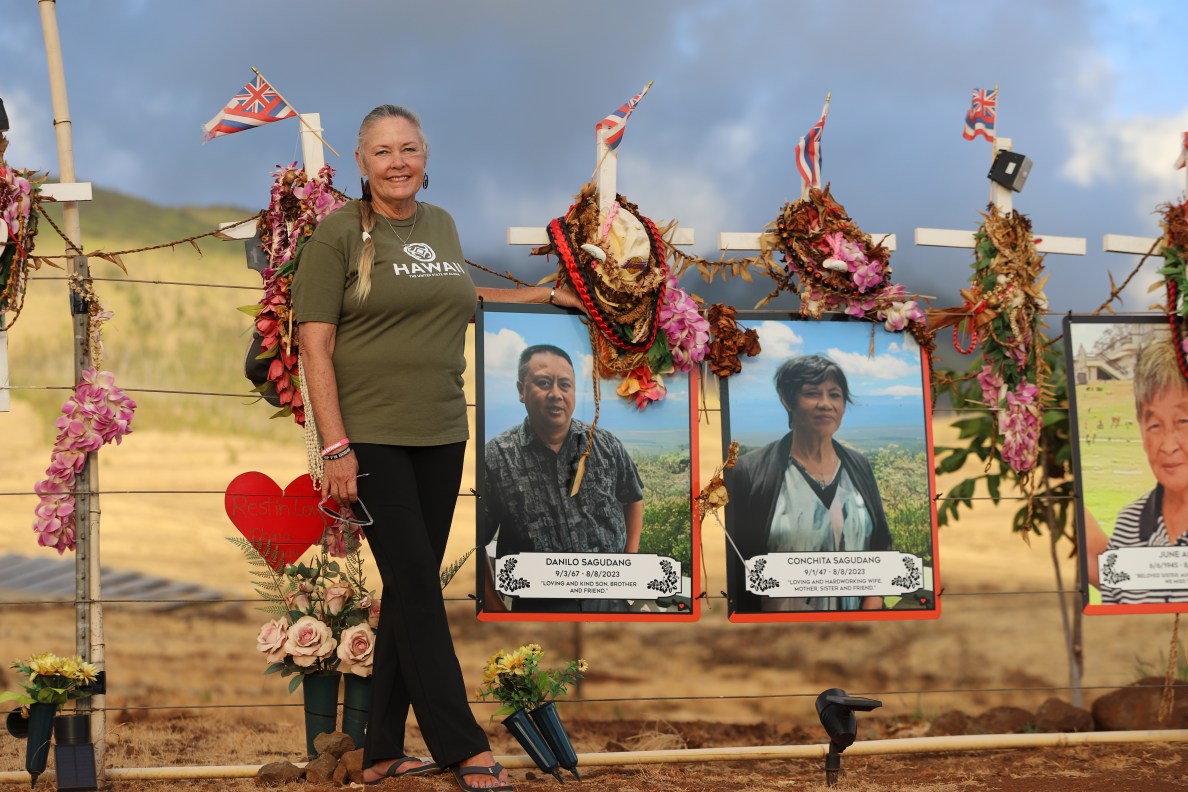 This Lahaina Fire Survivor Tends The Memorial Every Day - Honolulu