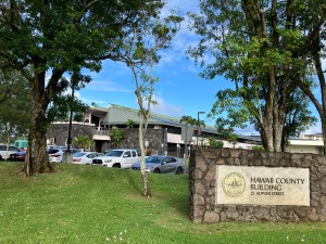 The Hawaiʻi County Building in Hilo. (Kevin Dayton/Civil Beat/2024)