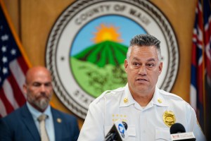 Maui Fire Chief Gives Detailed Defense Of Firefighters Battling Lahaina Blaze