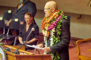 Opening Session of the 33rd Legislature January 15th, 2025. Scenes from the opening session of the House of Representatives including the first Transgender Representative and a larger minority Caucus.(David Croxford/Civil Beat/2025)