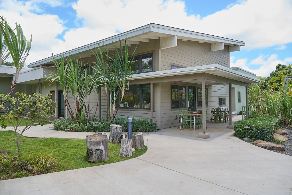 Hale Kipa appears to be a commercial safe house for children going through tough times.  This facility in Ewa Beach is relatively new and houses both boys and girls up to the age of 18.  The facility was photographed June 10th, 2025(David Croxford/Civil Beat/2025)
