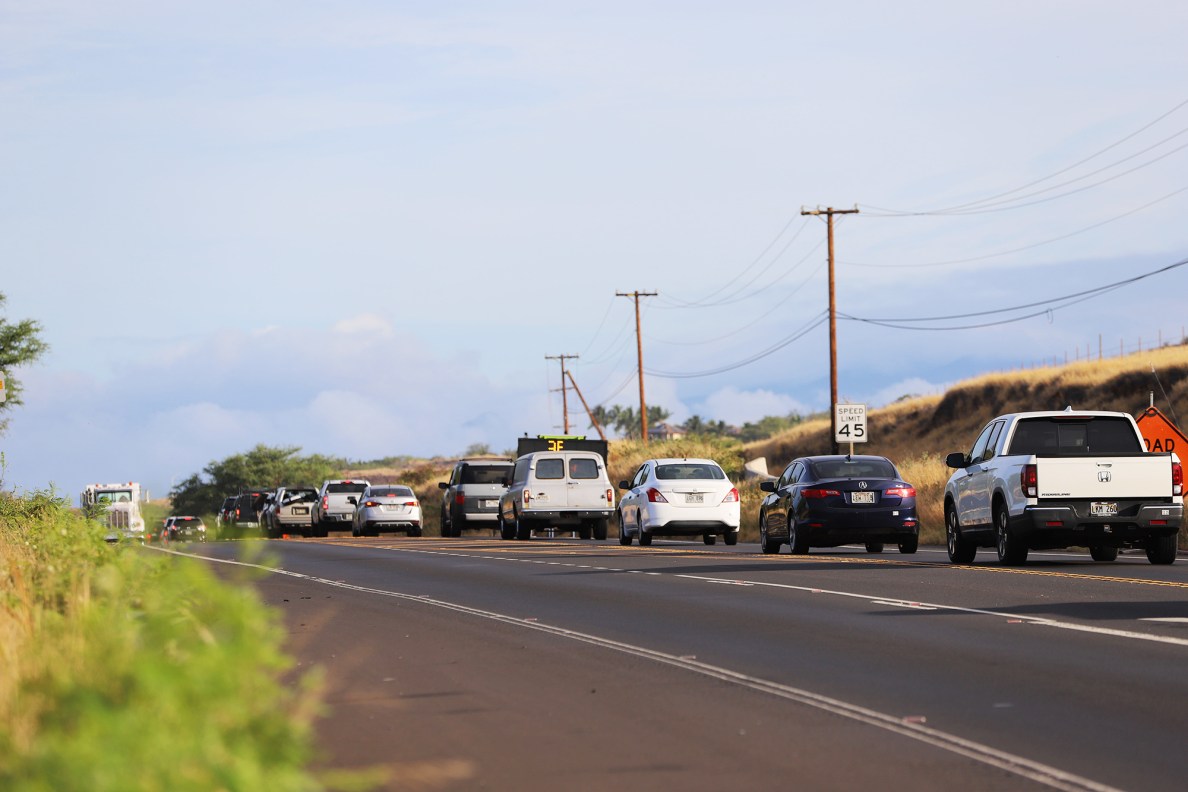 Row of cars
