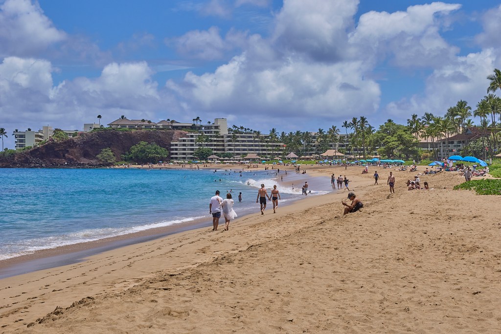 Kaanapali Beach above Whaler’s Village, Maui Photographed June 26th, 2025