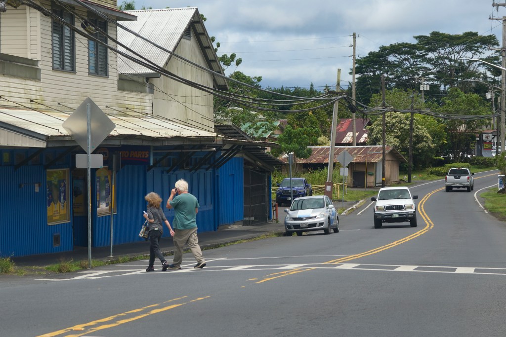 Pahoa town photographed June 27, 2025 (David Croxford/Civil Beat/2025)