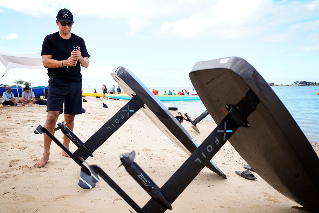 Photo Essay: Adventurers Get A Charge Out Of Electric Hydrofoils