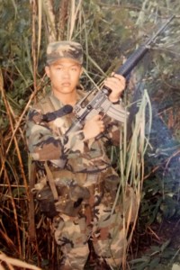 U.S. Army veteran Sae Joon Park, pictured during Operation Just Cause in Panama, received a Purple Heart after being shot while deployed there. Park self-deported in June, after learning the Trump administration planned to deport him. (Photo courtesy of Sae Joon Park)